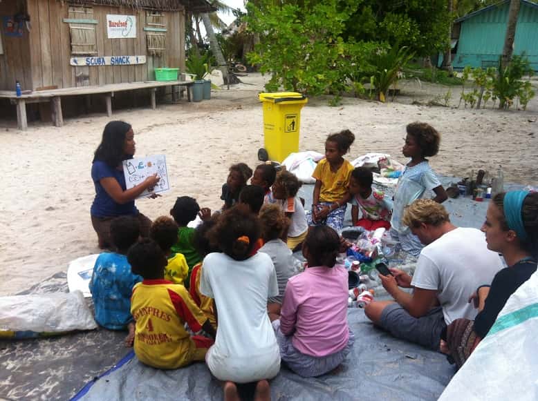 Plastic recycling education project
